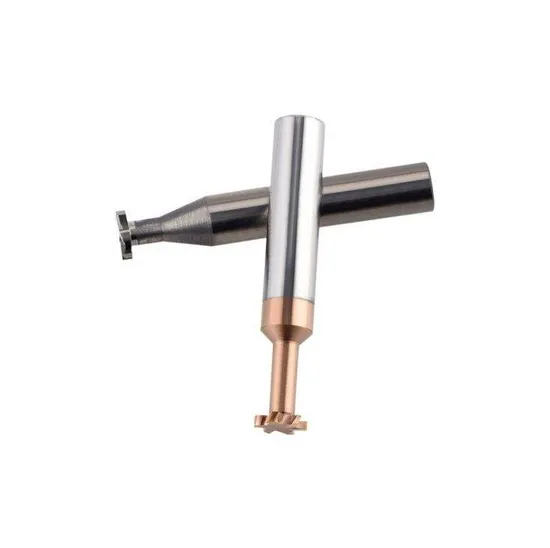 HRC55 Carbide T Slot End Mill 4 Flutes for Stainless Steel